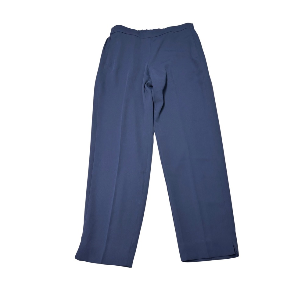 NWT J.Crew Jamie Pants Elastic Waist Navy Blue Pull Trousers Womens 6 W28 L26